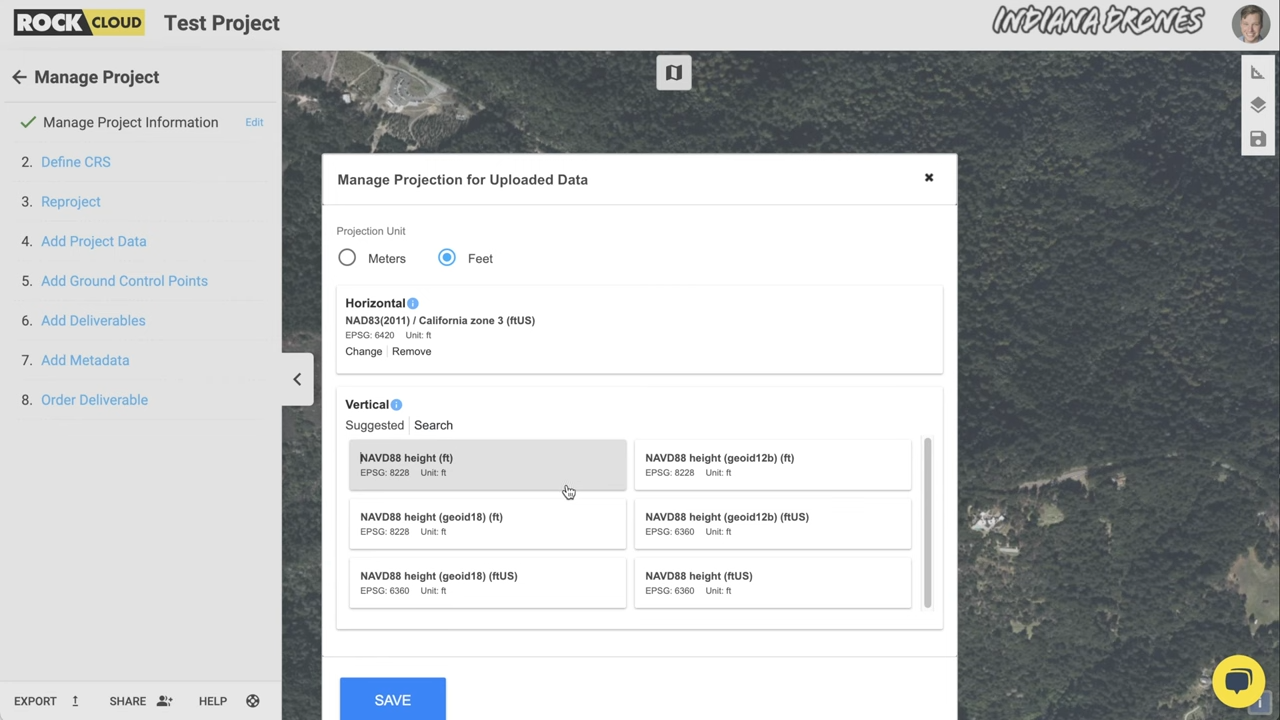 ROCK Cloud's easy-to-use interface makes managing projections simple.