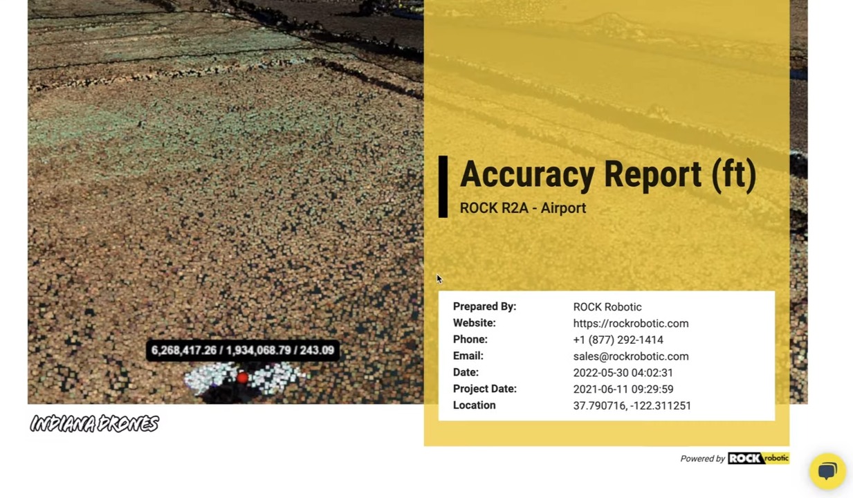 You no longer need to create your own accuracy reports — ROCK Cloud can do it for you.