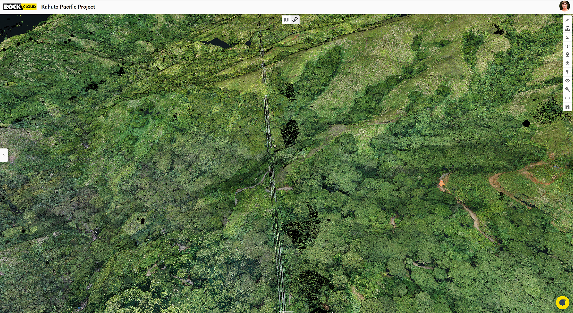 ROCK Cloud penetrates through dense vegetation. Check out this dataset and see for yourself at the link below.