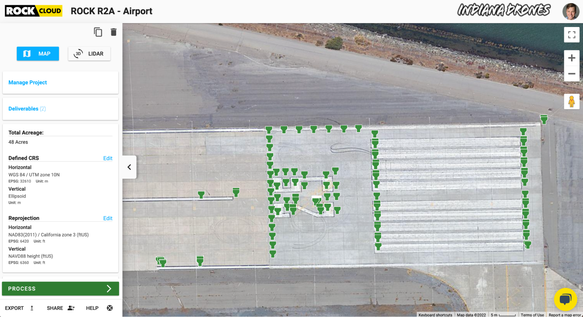 ROCK Cloud - Airport - GCPs