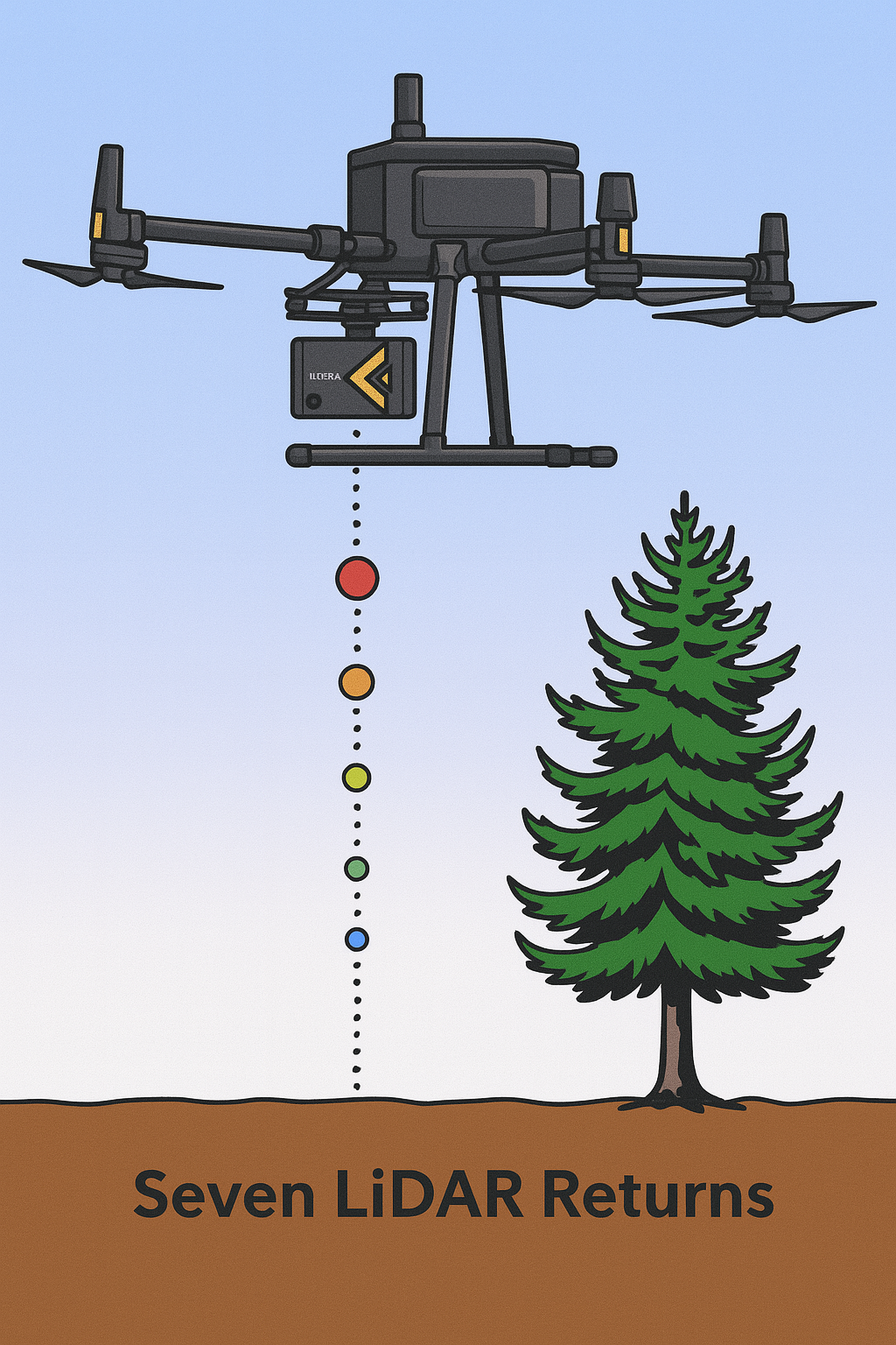 ROCK Ultra 7-return LiDAR