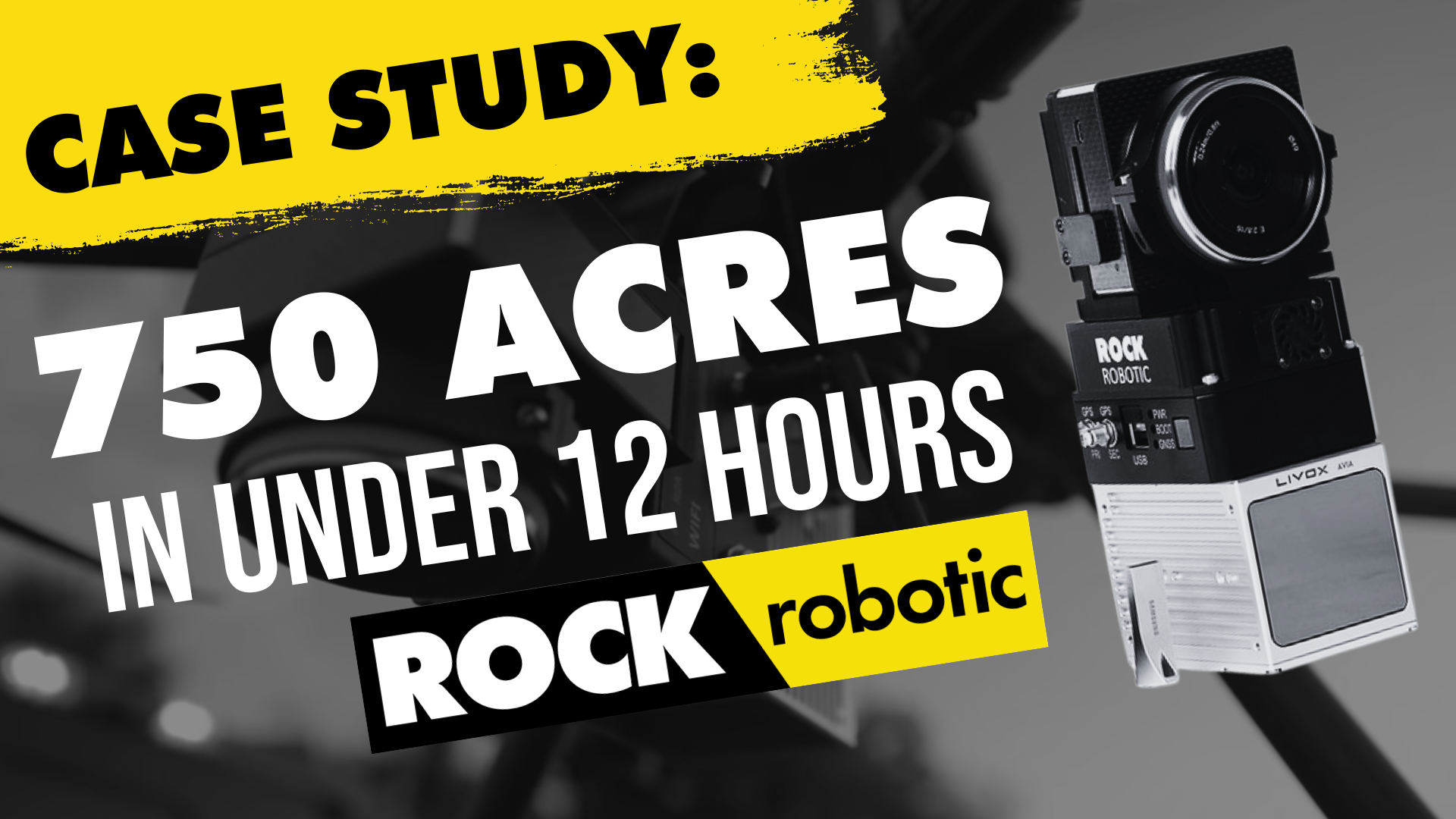 Featured Use Case: Surveying 750 Acres in Under 12 Hours with ROCK R2A LiDAR