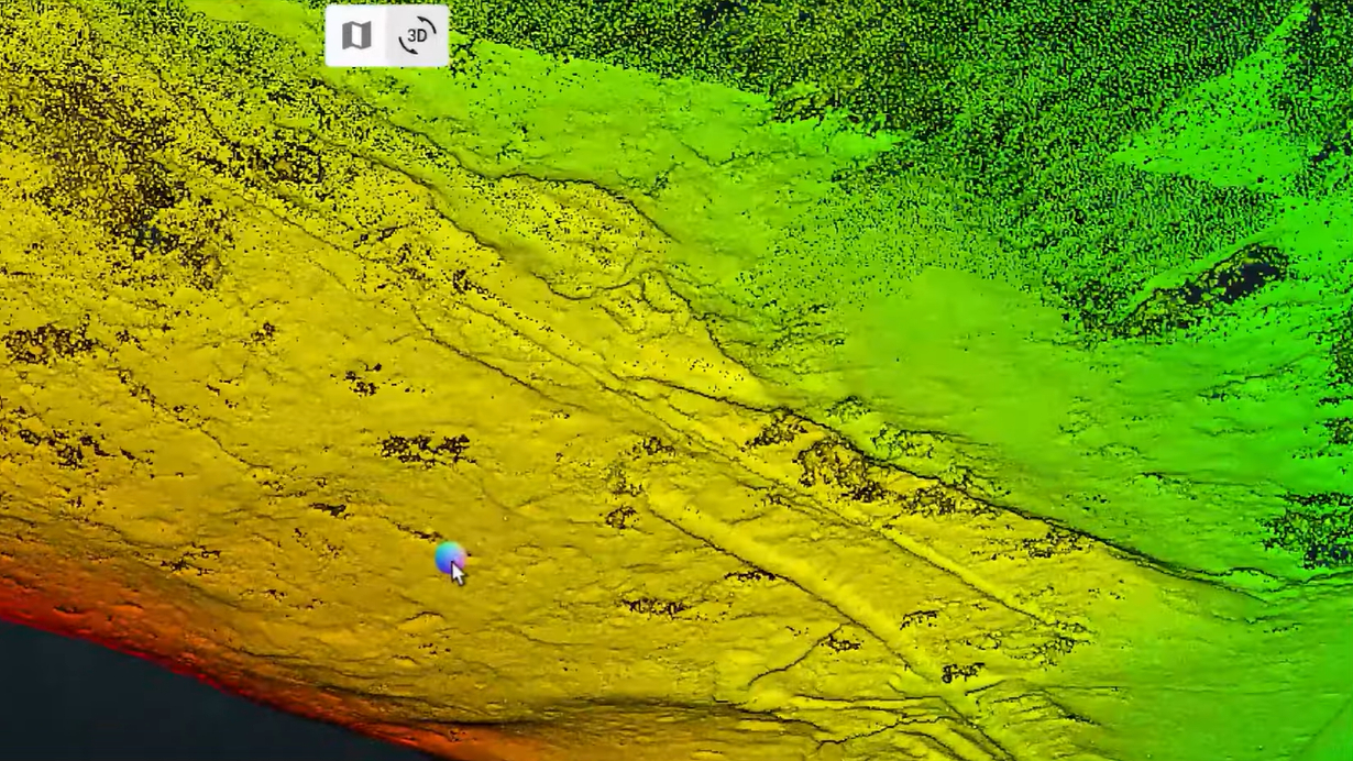 *With seven returns per pulse, the ROCK Ultra captures bare earth beneath dense vegetation*