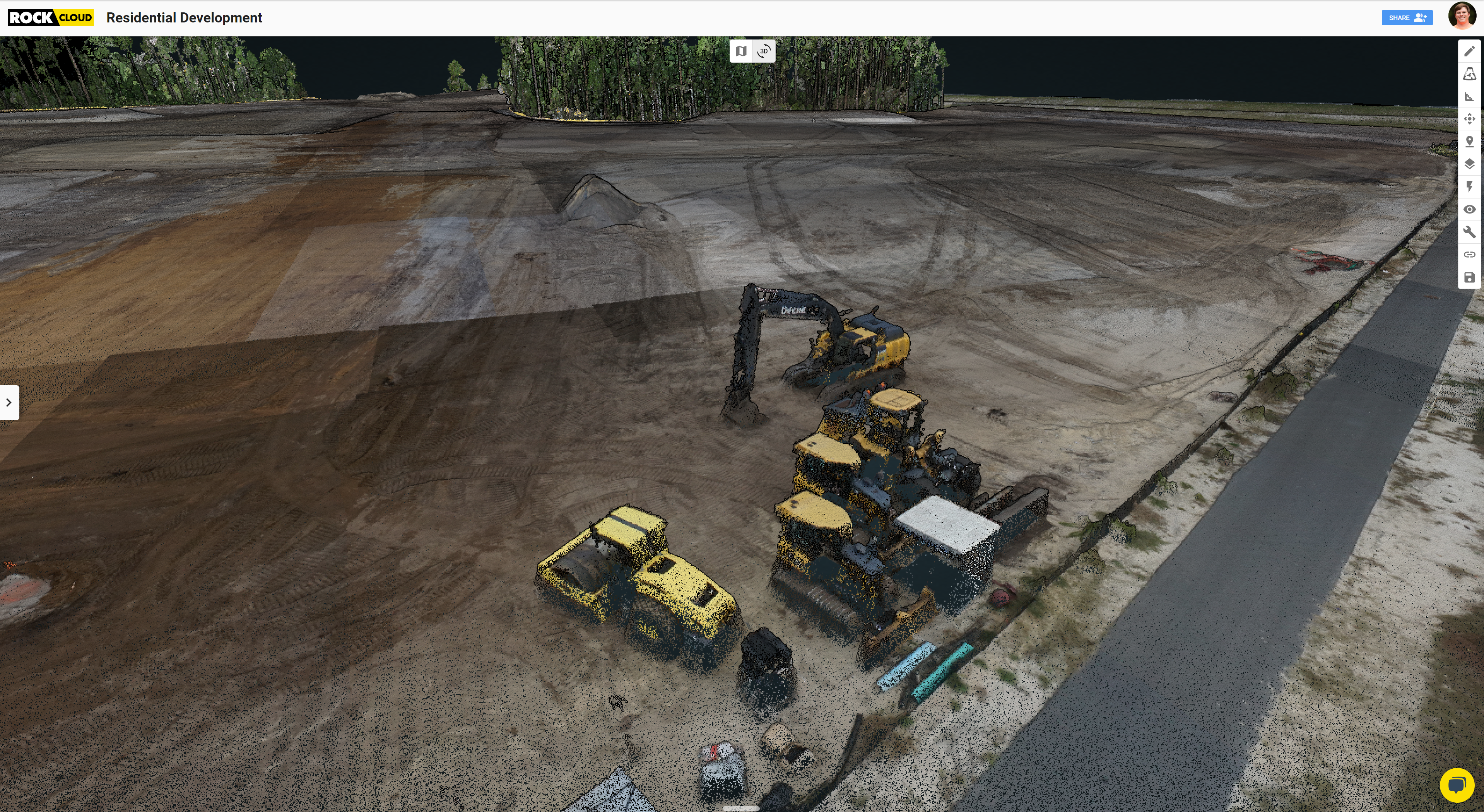 Use drone-equipped LiDAR sensors to create 3D point clouds of construction sites.