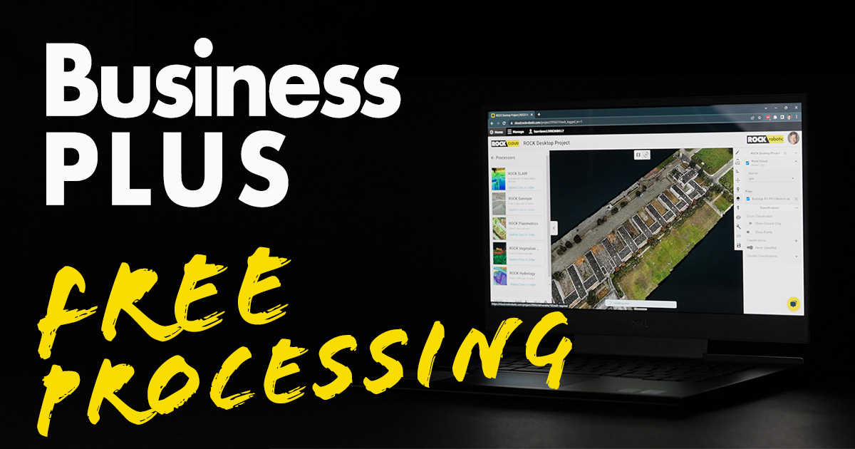 Introducing ROCK Cloud Business PLUS: Unleashing the Power of LiDAR Processing