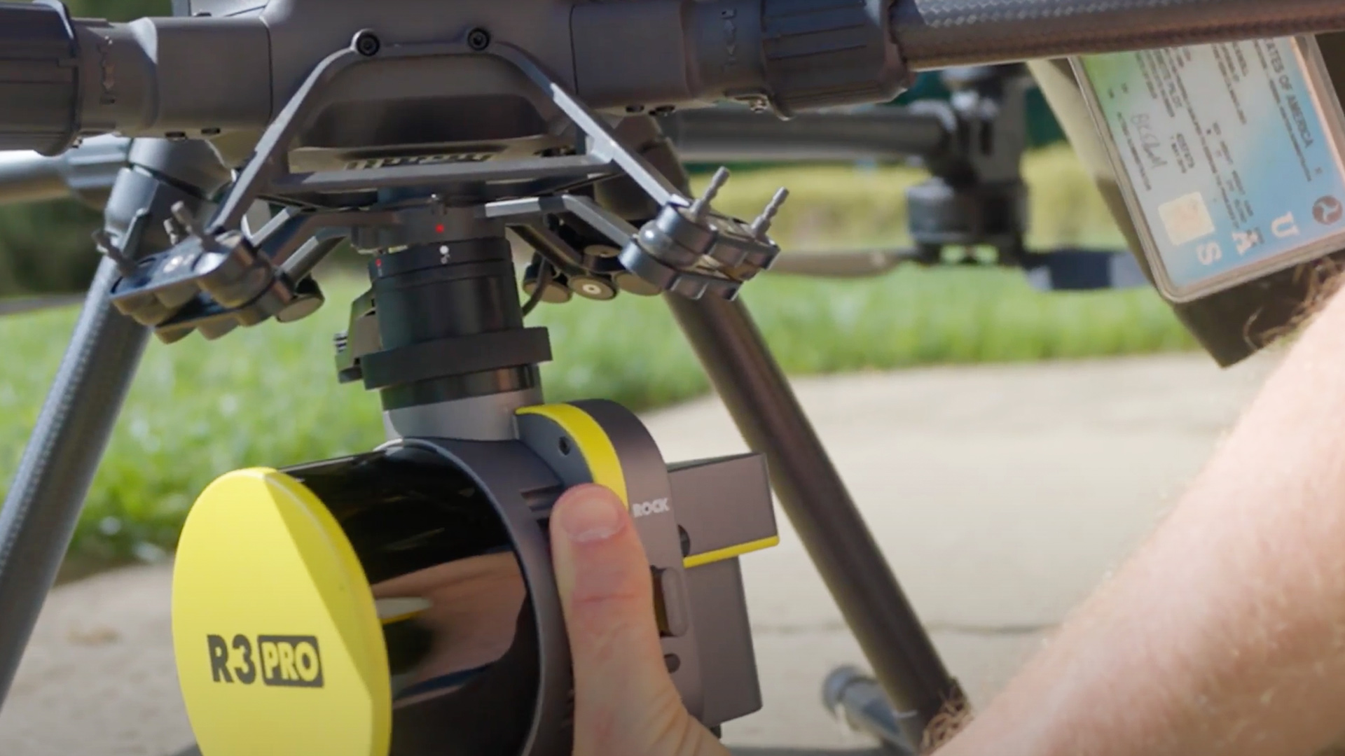 Installing R3 Pro on DJI M300 - ROCK R3 Pro