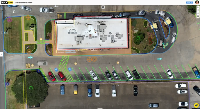 Rock Robotic Photogrammetry Orthophoto Generation