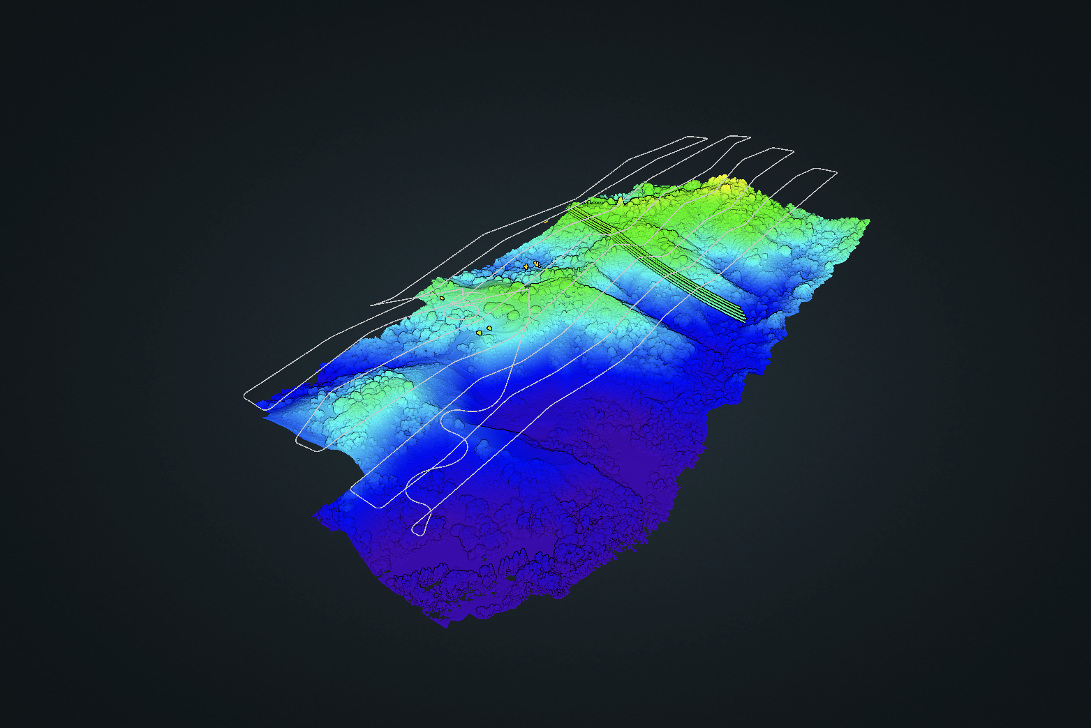 Au‑dessus des lignes: comment le LiDAR haute altitude du ROCK Ultra sécurise les levés dangereux