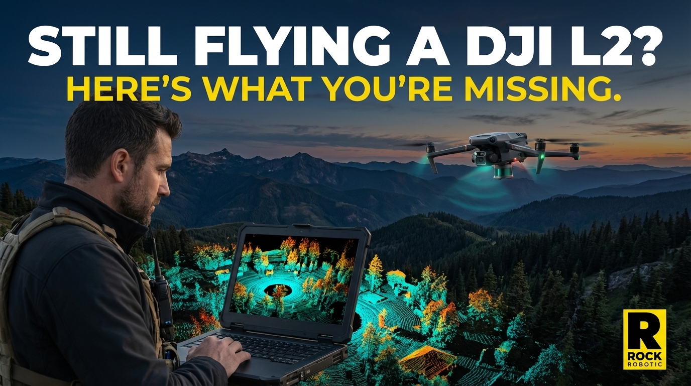 ROCK R3 Pro V2 mounted on Inspired Flight IF800 drone