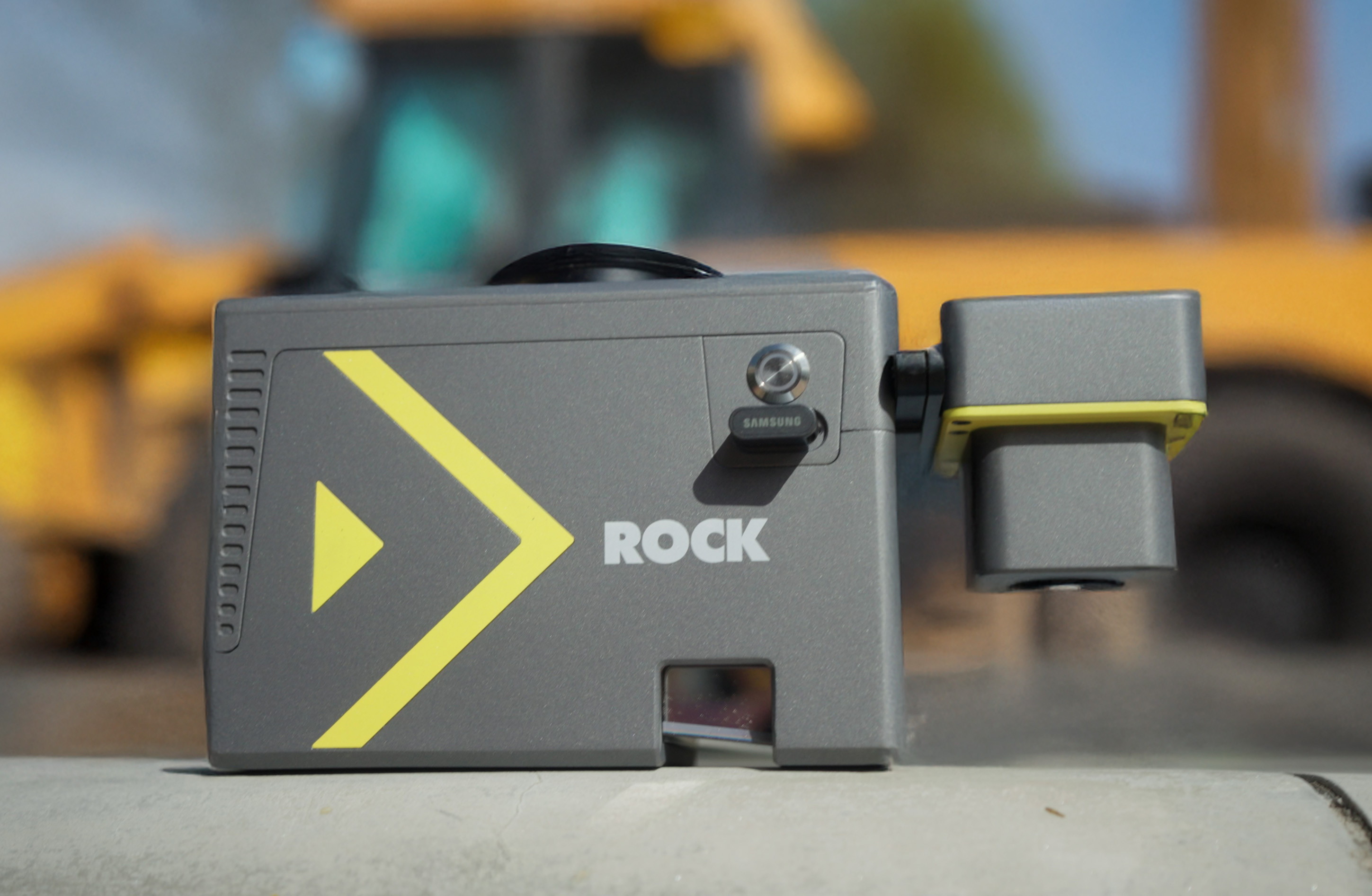 ROCK Ultra LiDAR system at construction site