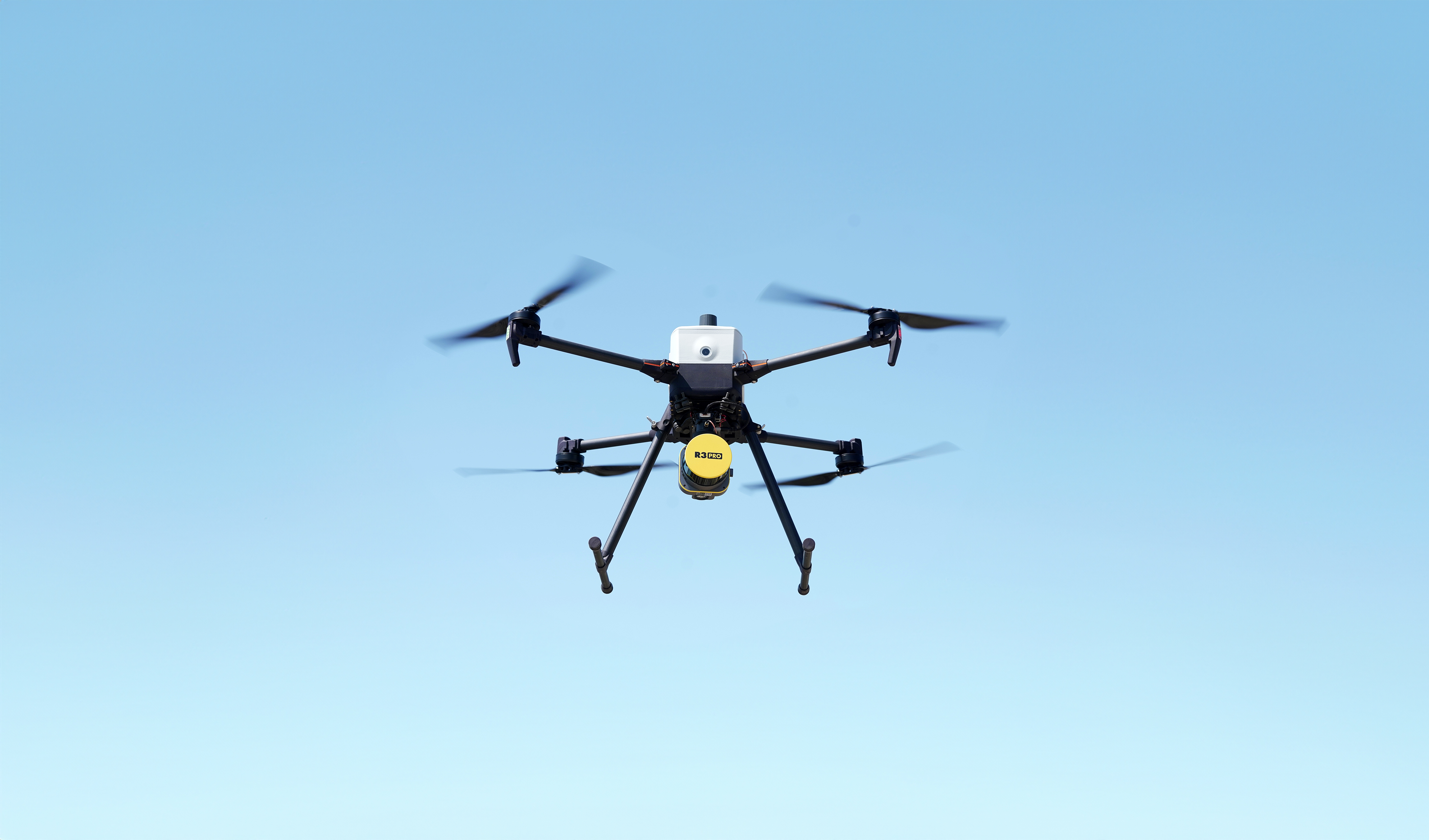 ROCK R3 Pro mounted on Inspired Flight drone
